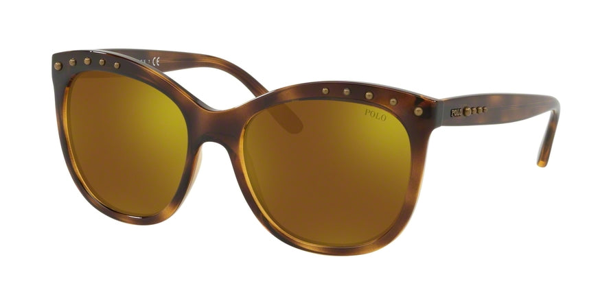 Polo PH4140 Butterfly Sunglasses  50037D-DARK HAVANA 55-18-140 - Color Map havana