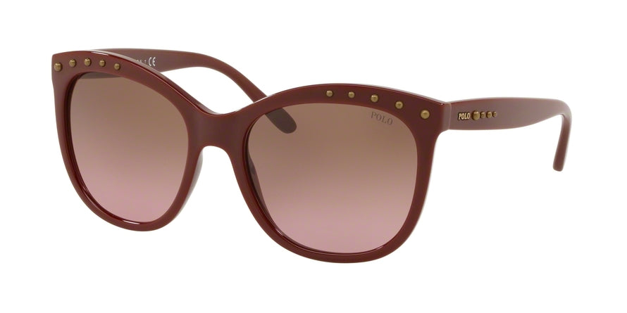 Polo PH4140 Butterfly Sunglasses  573114-BURGUNDY 55-18-140 - Color Map bordeaux