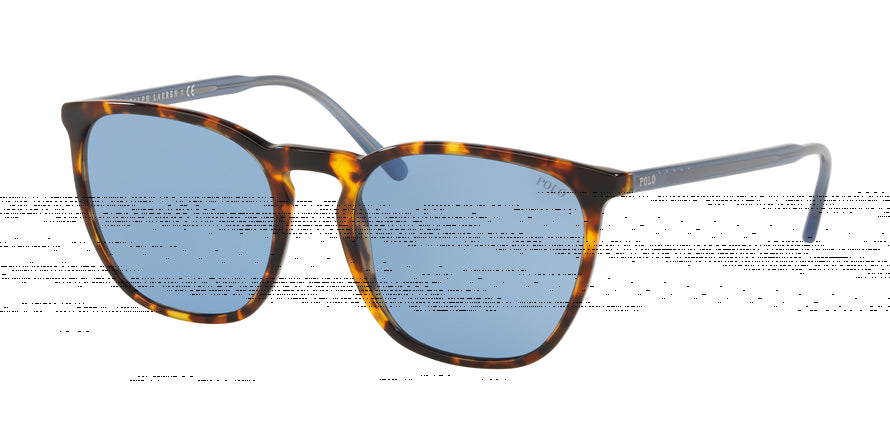 Polo PH4141 Square Sunglasses  524972-ANTIQUE TORTOISE 54-19-145 - Color Map havana