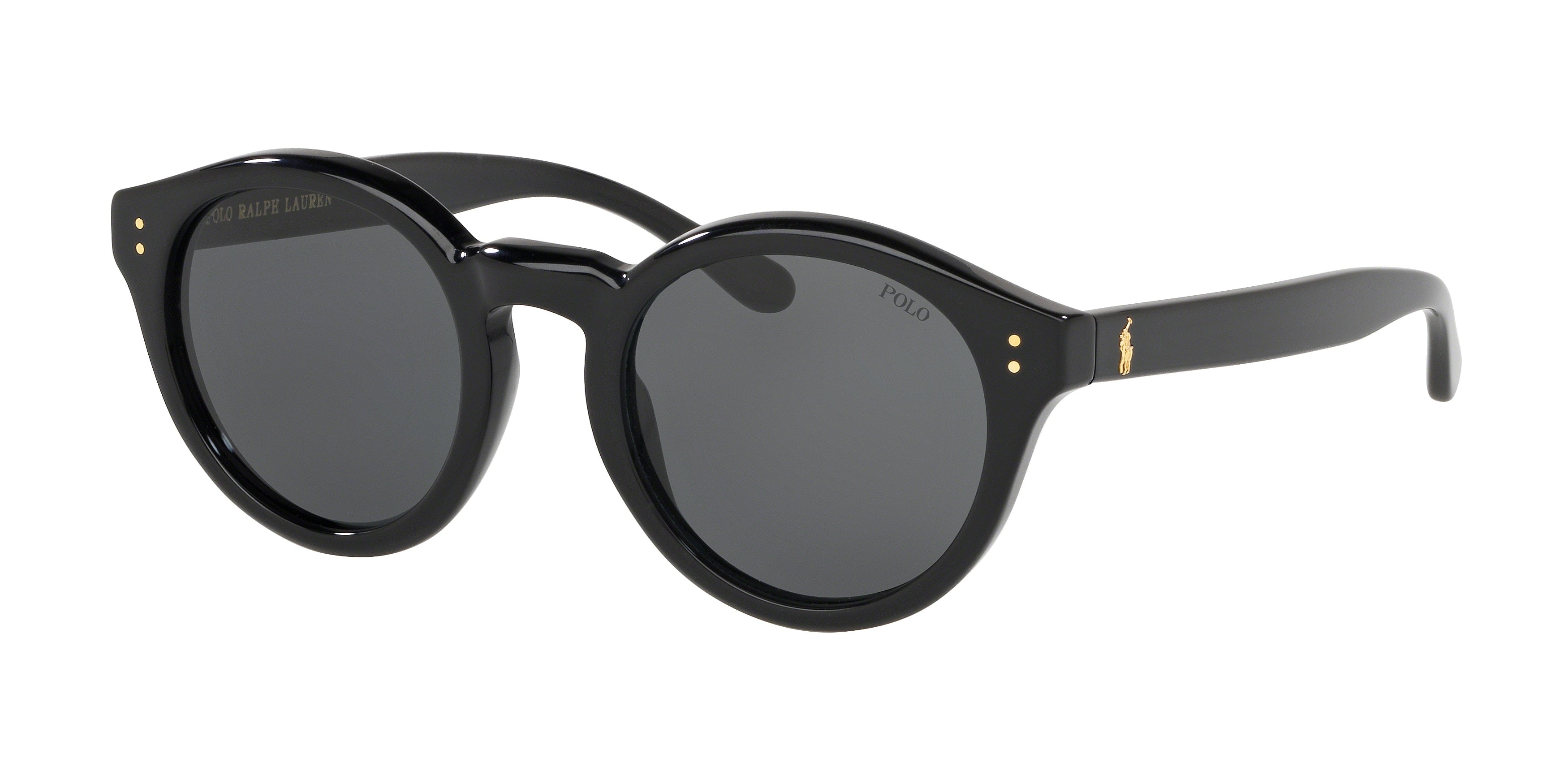 Polo PH4149 Phantos Sunglasses  500187-Shiny Black 49-145-22 - Color Map Black