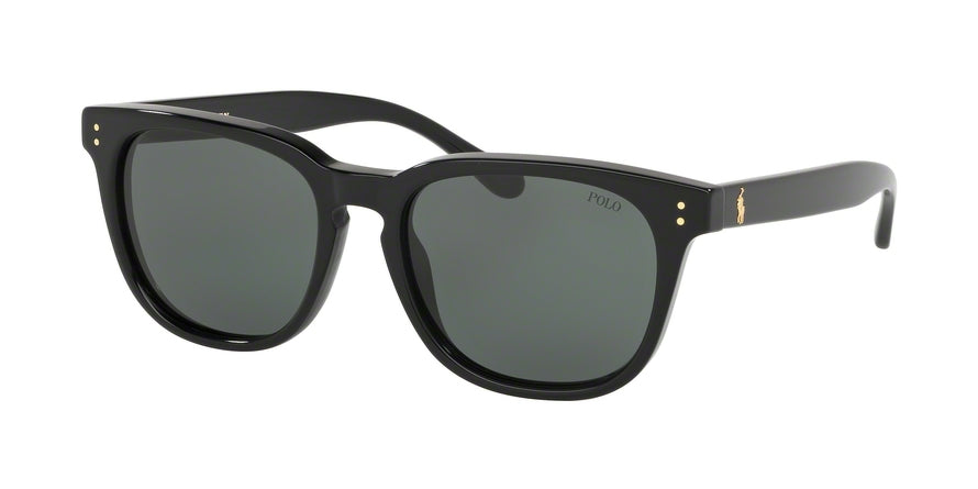 Polo PH4150 Rectangle Sunglasses  500171-BLSACK 54-18-145 - Color Map black