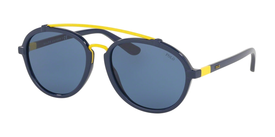 Polo PH4154 Pilot Sunglasses  562080-BLUE 57-18-145 - Color Map blue
