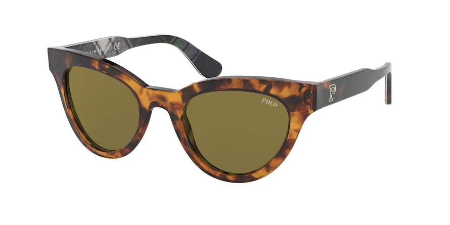 Polo PH4157 Cat Eye Sunglasses  530373-J.C. TORTOISE 49-21-145 - Color Map havana