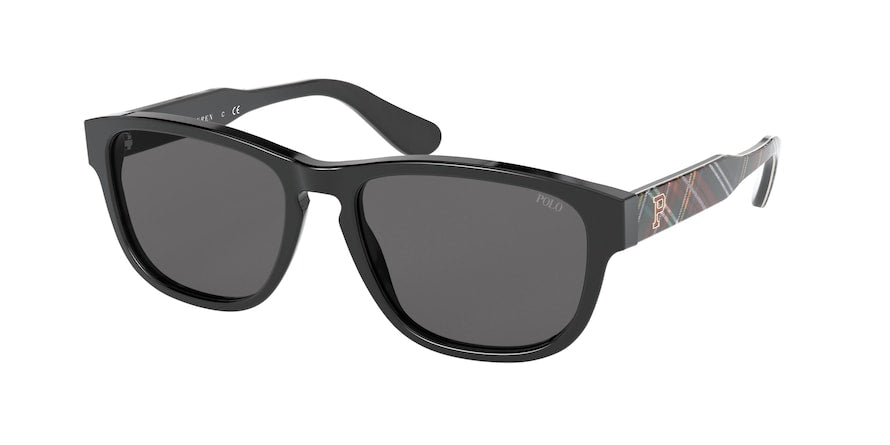 Polo PH4158 Pillow Sunglasses  500187-BLACK 55-17-145 - Color Map black