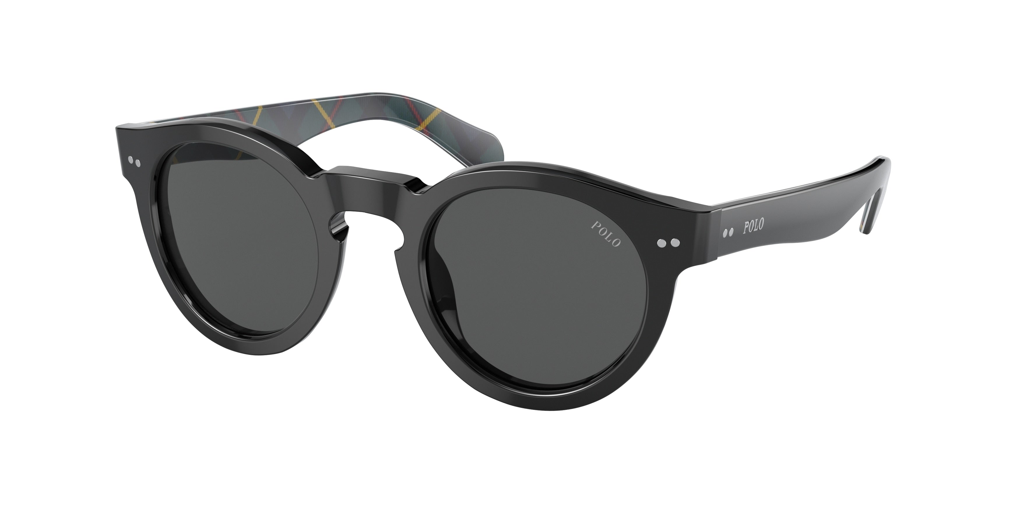 Polo PH4165 Phantos Sunglasses  551887-Shiny Black 46-145-23 - Color Map Black
