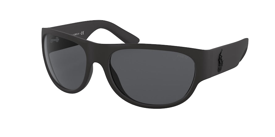 Polo PH4166 Pillow Sunglasses  528487-MATTE BLACK 62-17-130 - Color Map black