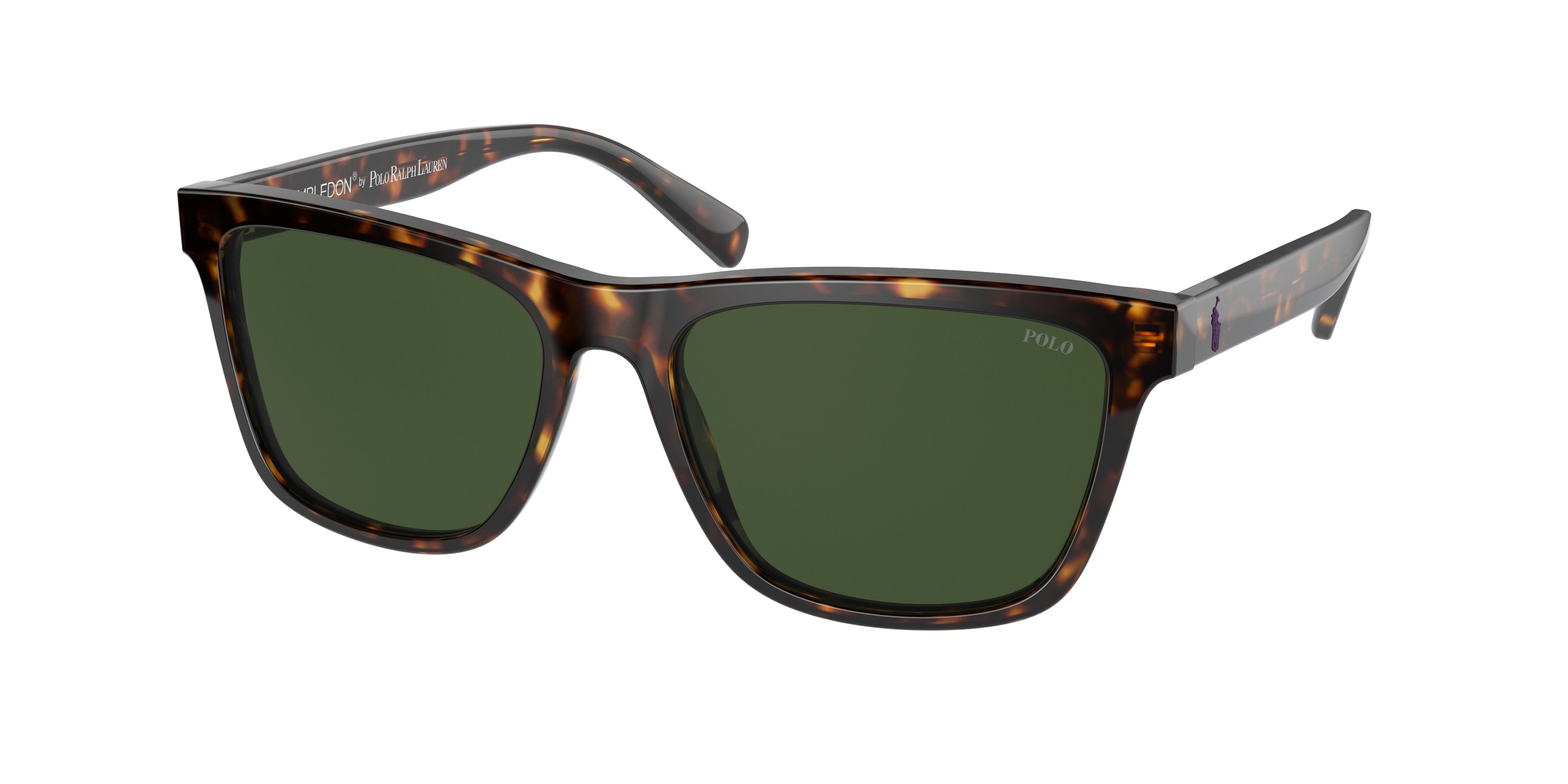 Polo PH4167 Pillow Sunglasses  500371-Shiny Dark Havana Wimbledon 56-145-17 - Color Map Tortoise