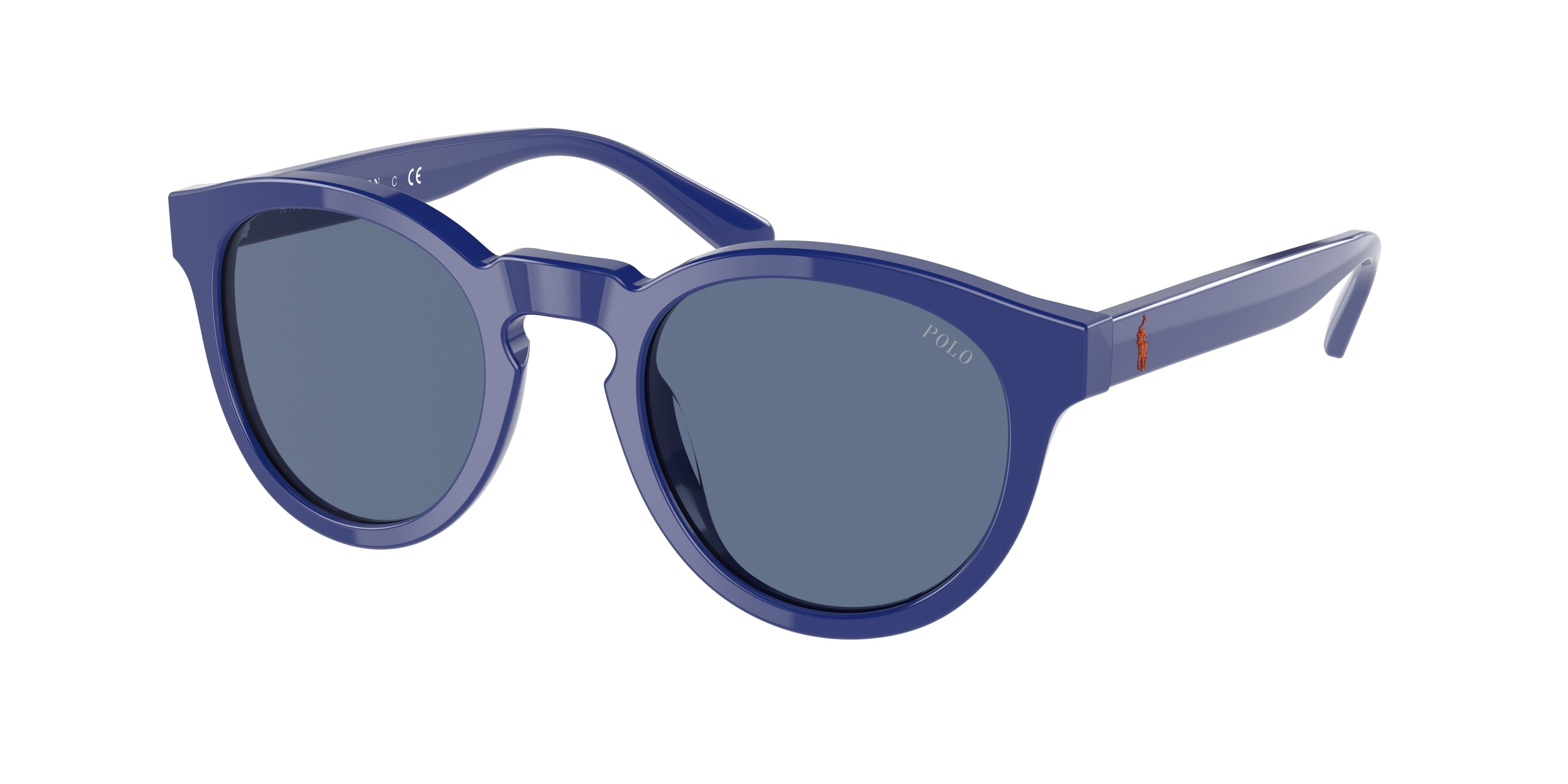 Polo PH4184 Phantos Sunglasses  523580-Shiny Royal Blue 49-145-22 - Color Map Blue