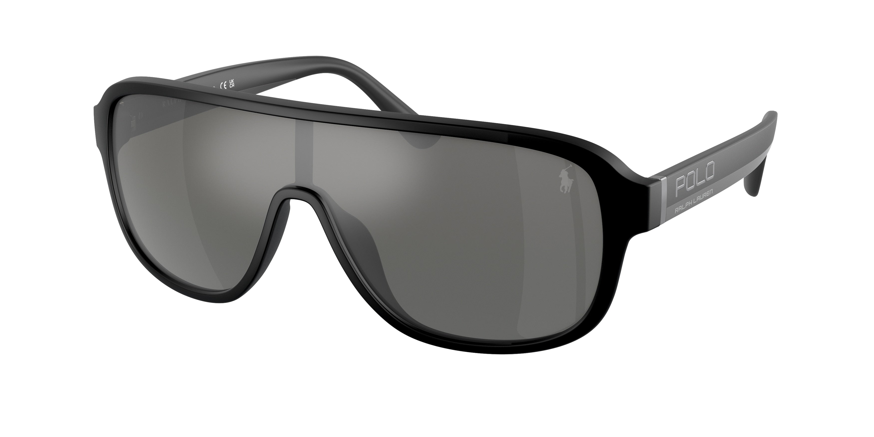 Polo PH4196U Irregular Sunglasses  53896G-Matte Black 60-145-134 - Color Map Black
