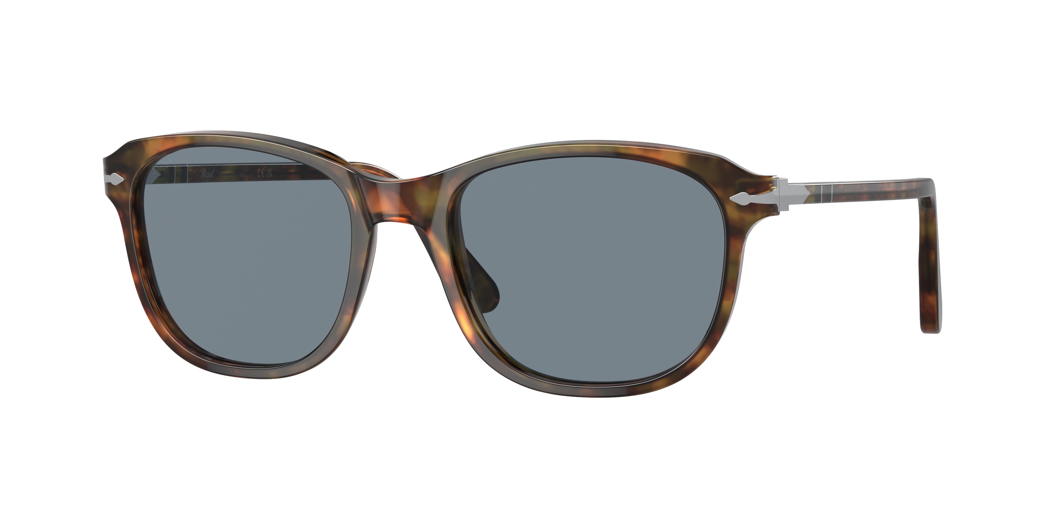 Persol PO1935S Pillow Sunglasses  108/56-Caffe 57-145-19 - Color Map Tortoise