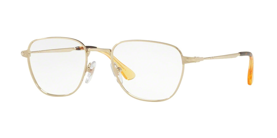 Persol PO2447V Pillow Eyeglasses  1076-GOLD 54-20-145 - Color Map gold