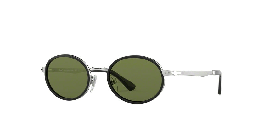 Persol PO2457S Oval Sunglasses  518/52-SILVER 52-21-145 - Color Map silver