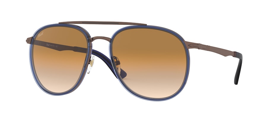 Persol PO2466S Irregular Sunglasses  109051-BROWN 56-18-140 - Color Map brown