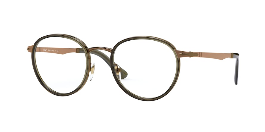 Persol PO2468V Phantos Eyeglasses  1092-COPPER & GREY 49-20-145 - Color Map bronze/copper