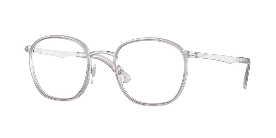 Persol PO2469V Phantos Eyeglasses  1101-SILVER/SMOKE 50-21-145 - Color Map multi
