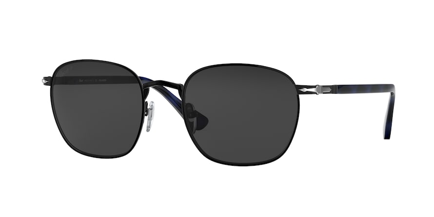 Persol PO2476S Square Sunglasses  107848-BLACK 52-20-145 - Color Map black