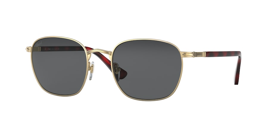 Persol PO2476S Square Sunglasses  515/B1-GOLD 52-20-145 - Color Map gold