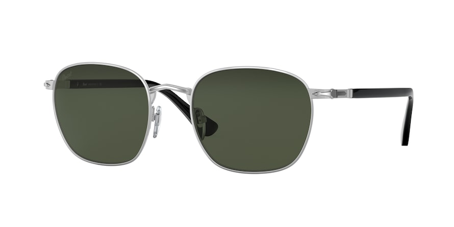 Persol PO2476S Square Sunglasses  518/31-SILVER 52-20-145 - Color Map silver