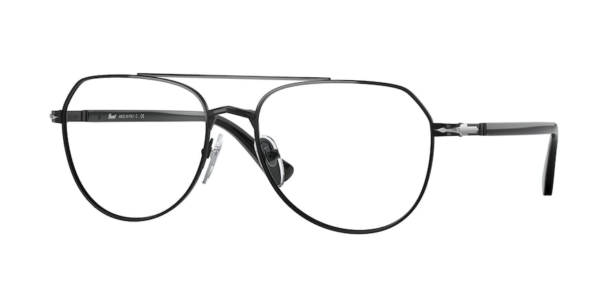 Persol PO2479V Pilot Eyeglasses  1078-BLACK 57-17-145 - Color Map black