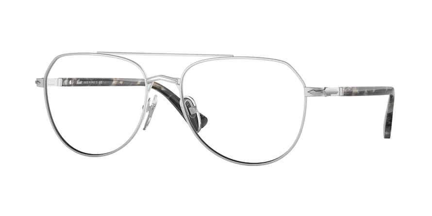 Persol PO2479V Pilot Eyeglasses  1105-SILVER 57-17-145 - Color Map silver