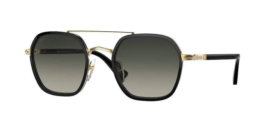 Persol PO2480S Irregular Sunglasses  109771-BLACK 50-22-145 - Color Map black