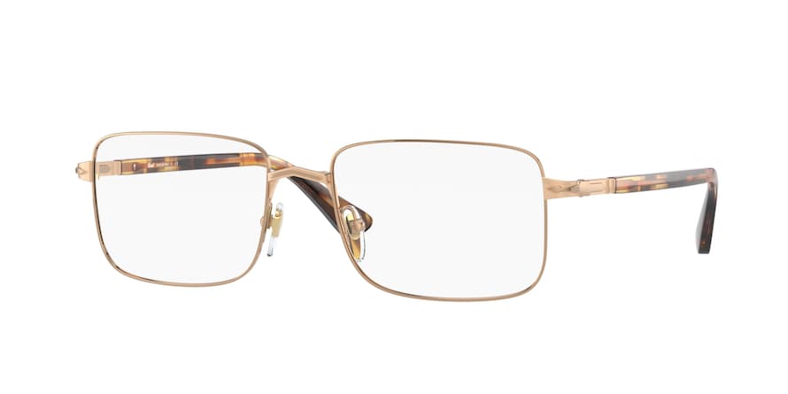 Persol PO2482V Rectangle Eyeglasses  1080-ROSE GOLD 54-18-140 - Color Map bronze/copper