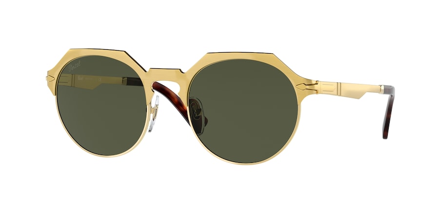 Persol PO2488S Phantos Sunglasses  111532-BRUSHED GOLD 51-19-140 - Color Map gold
