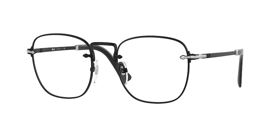 Persol PO2490V Square Eyeglasses  1078-BLACK 52-20-145 - Color Map black