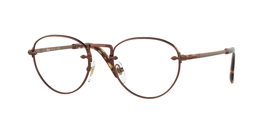 Persol PO2491V Phantos Eyeglasses  1123-BROWN 51-20-145 - Color Map brown