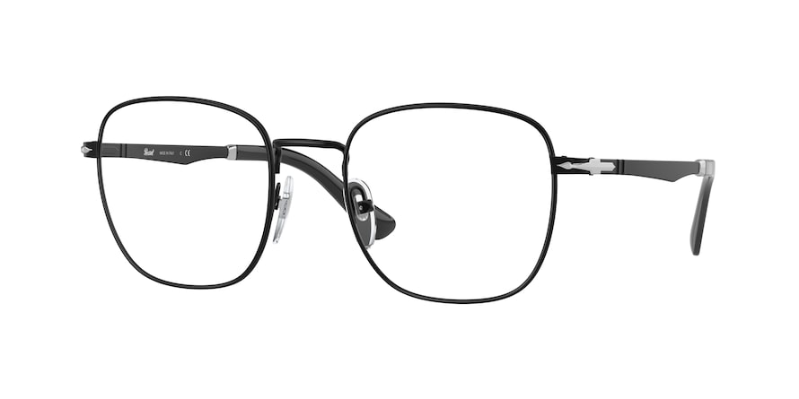Persol PO2497V Square Eyeglasses  1078-BLACK 52-20-140 - Color Map black