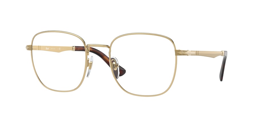 Persol PO2497V Square Eyeglasses  1142-GOLD 52-20-140 - Color Map gold