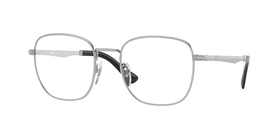 Persol PO2497V Square Eyeglasses  518-SILVER 52-20-140 - Color Map silver