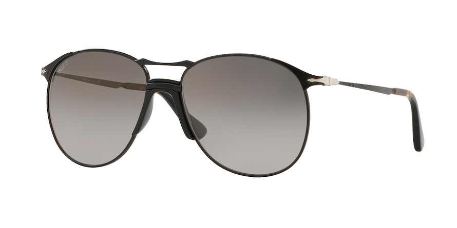 Persol PO2649S Pilot Sunglasses  1078M3-BLACK 55-16-145 - Color Map black