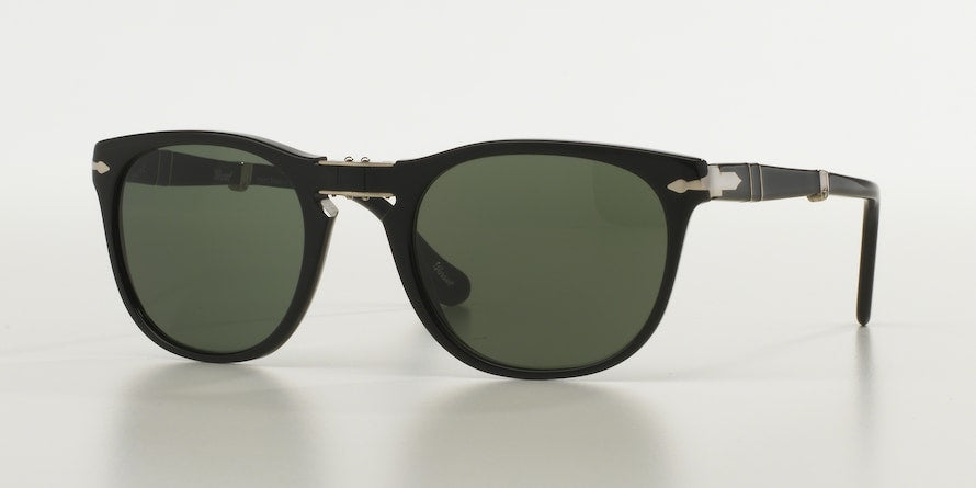 Persol PO3028S Square Sunglasses  95/31-BLACK 52-22-140 - Color Map black