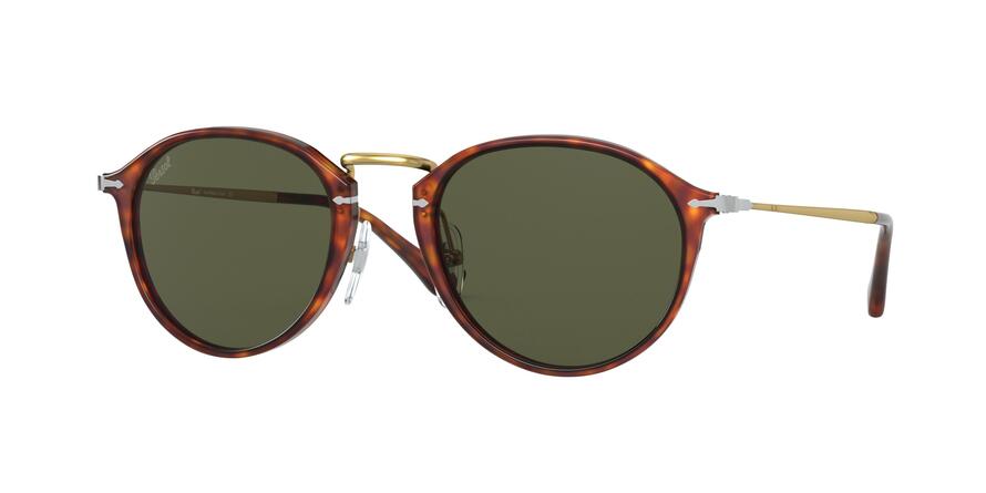 Persol PO3046S Phantos Sunglasses  24/31-BROWN & HAVANA 49-21-140 - Color Map havana