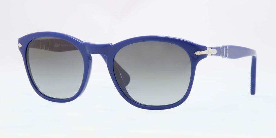 Persol PO3056S Square Sunglasses  958/71-BLUE 51-20-140 - Color Map blue