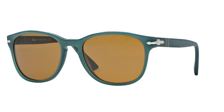 Persol PO3086S Square Sunglasses  901933-OSSIDIANA 53-19-140 - Color Map green