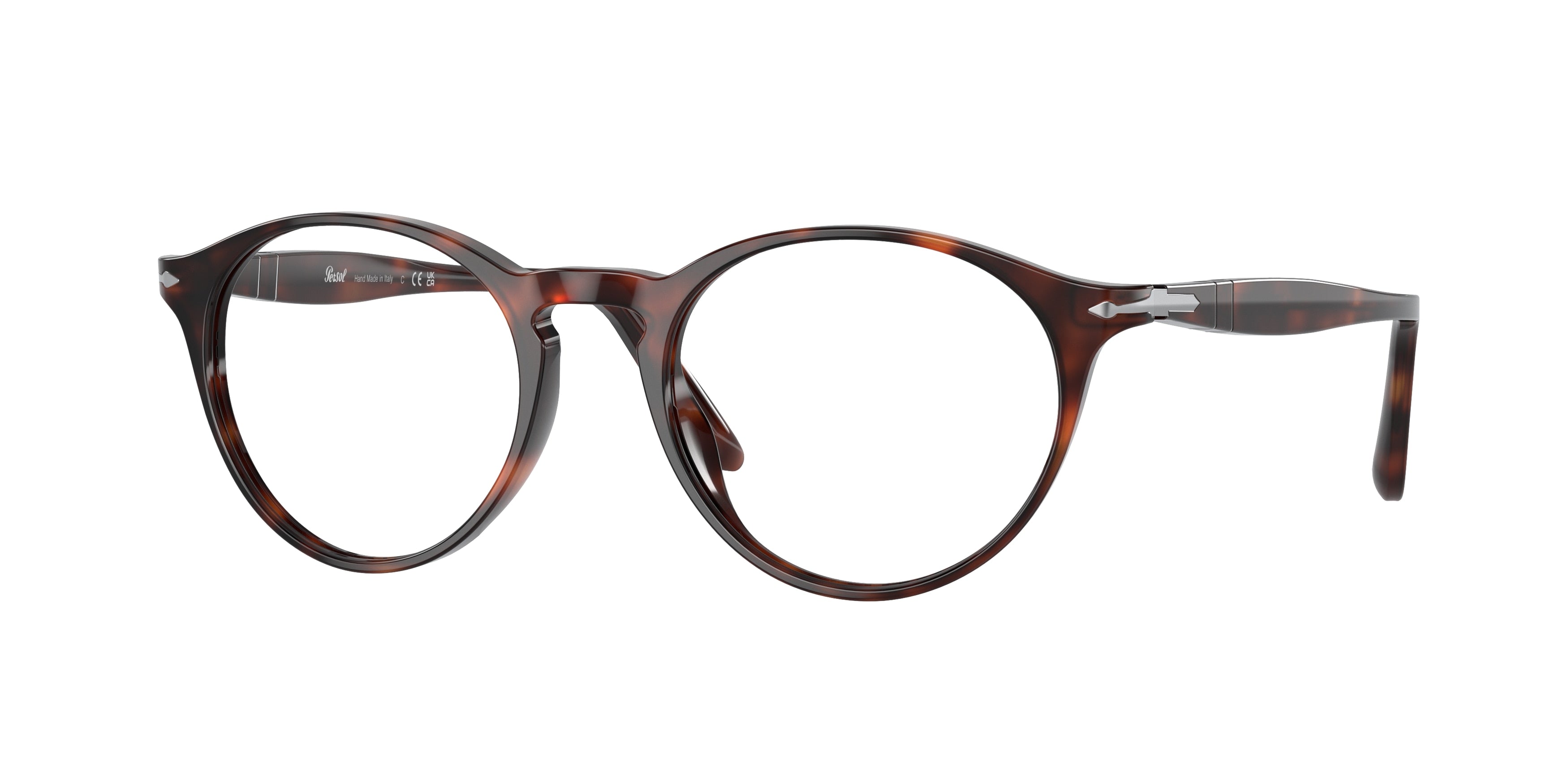 Persol PO3092V Phantos Eyeglasses  9015-Havana 50-145-19 - Color Map Tortoise