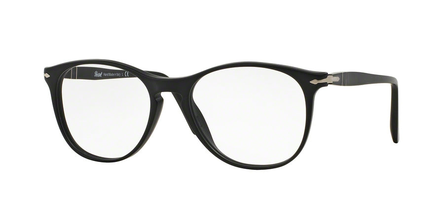 Persol PO3115V Phantos Eyeglasses  9000-BLACK 52-18-145 - Color Map black