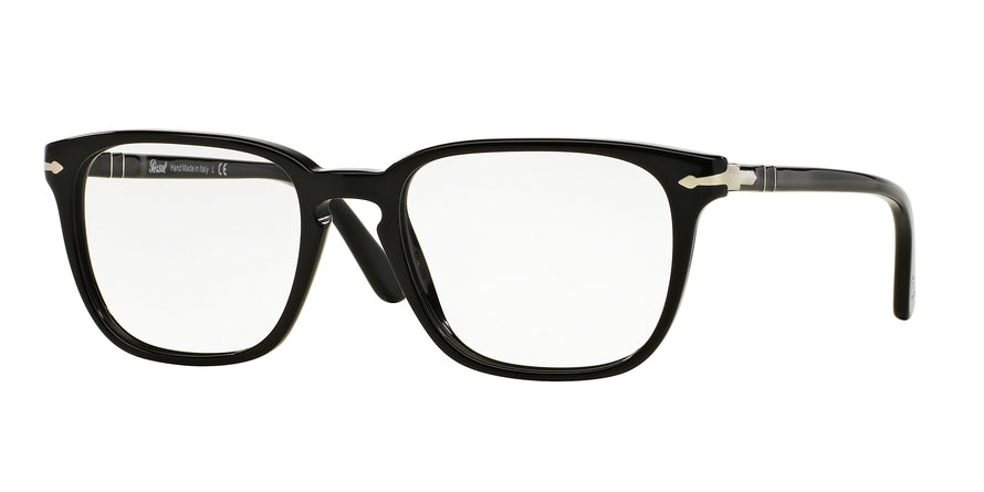 Persol PO3117V Square Eyeglasses  95-BLACK 53-19-145 - Color Map black