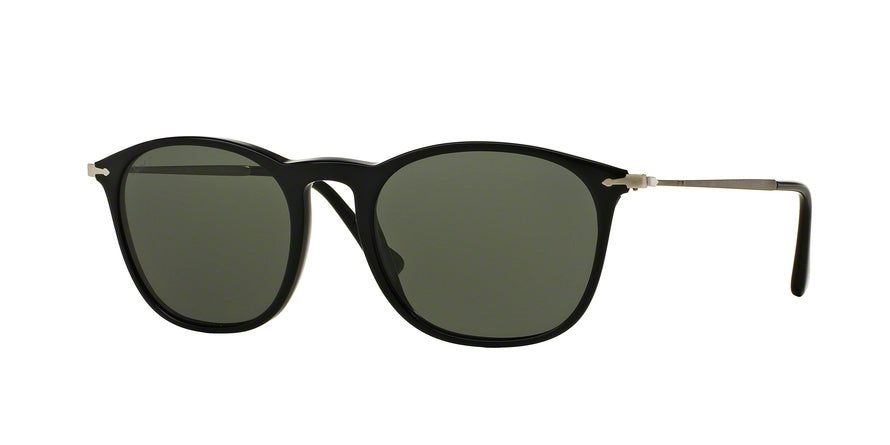 Persol PO3124S Square Sunglasses  95/58-BLACK 50-19-140 - Color Map black