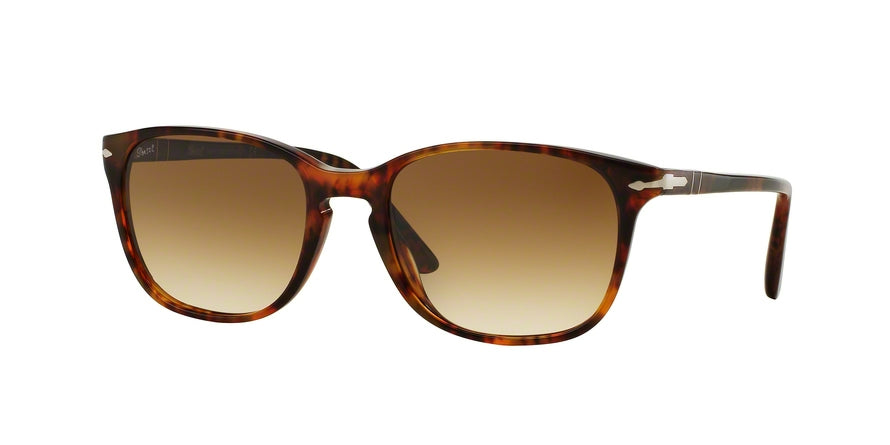 Persol PO3133S Square Sunglasses  901651-CAFFE' 52-18-145 - Color Map havana