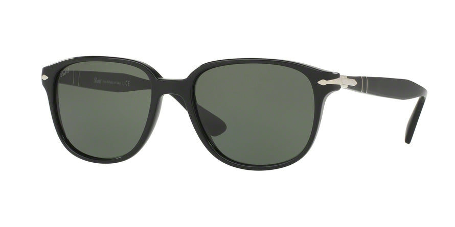 Persol PO3149S Square Sunglasses  95/31-BLACK 55-18-145 - Color Map black