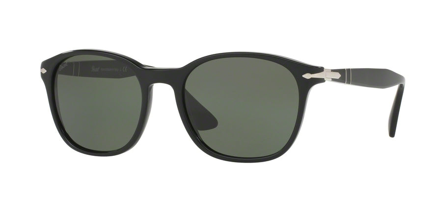 Persol PO3150S Square Sunglasses  95/31-BLACK 54-19-145 - Color Map black