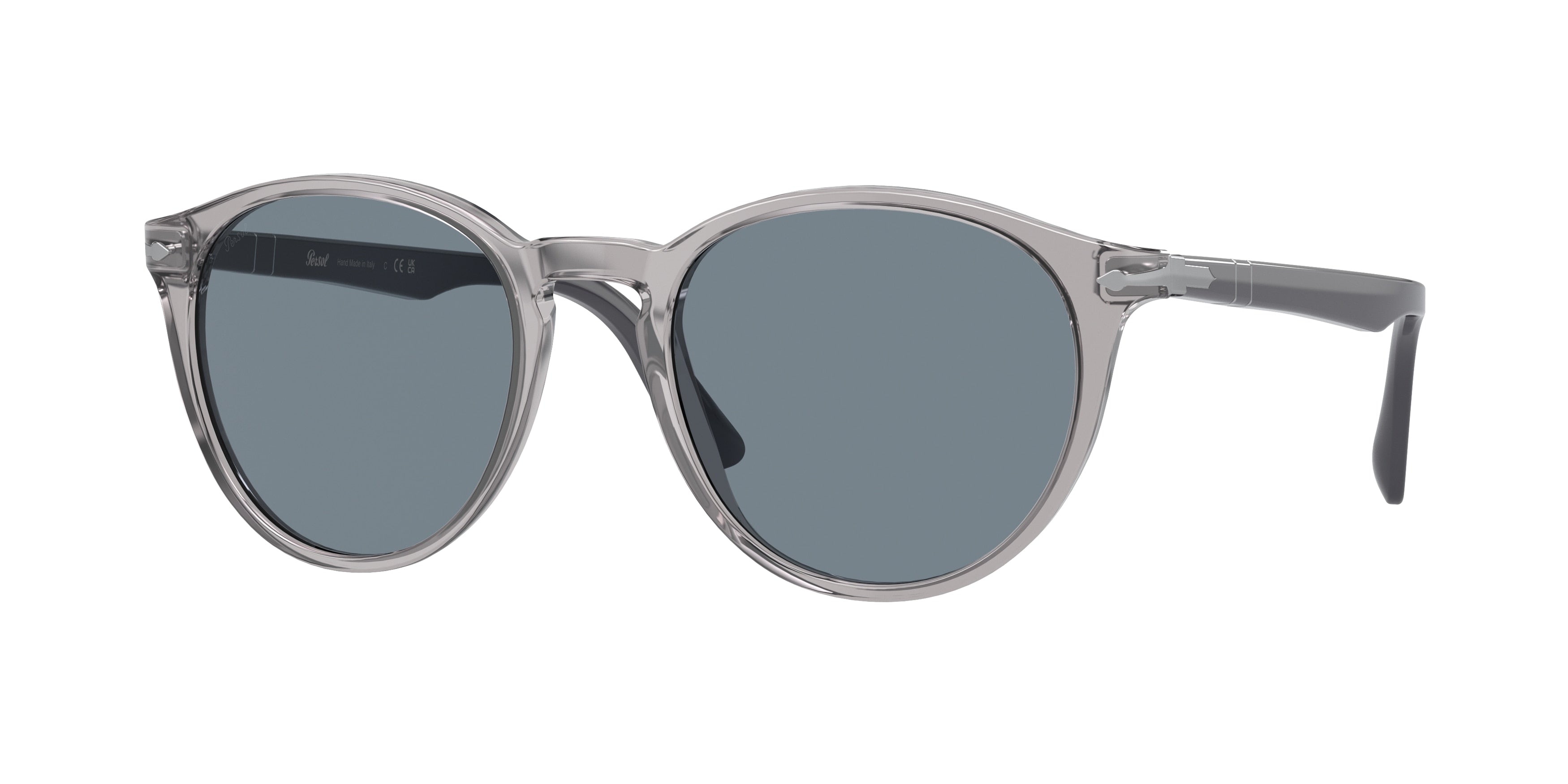 Persol PO3152S Phantos Sunglasses  113356-Grey 52-145-20 - Color Map Grey