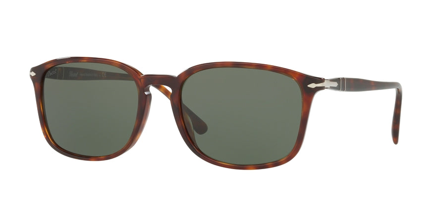 Persol PO3158S Rectangle Sunglasses  24/31-HAVANA 56-19-145 - Color Map havana