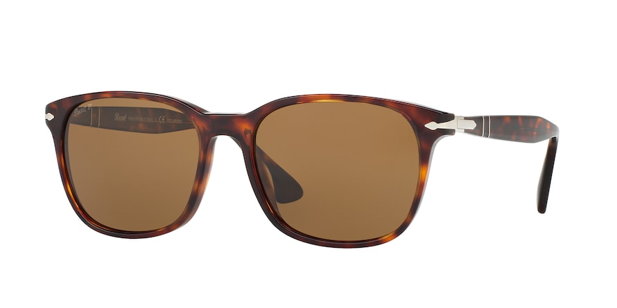 Persol PO3164S Rectangle Sunglasses  24/57-HAVANA 56-18-145 - Color Map havana