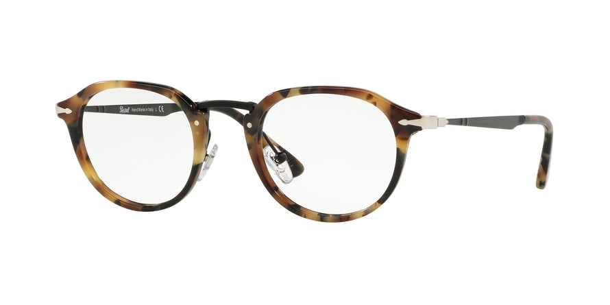 Persol PO3168V Phantos Eyeglasses  1071-TORTOISE BROWN ICE 48-22-145 - Color Map havana