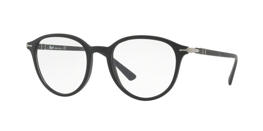 Persol PO3169V Phantos Eyeglasses  1042-MATTE BLACK 50-19-145 - Color Map black