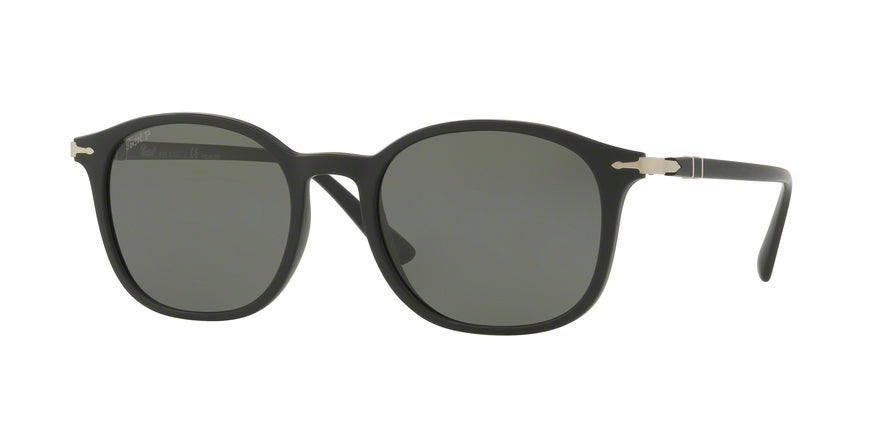 Persol PO3182S Phantos Sunglasses  104258-MATTE BLACK 51-19-145 - Color Map havana